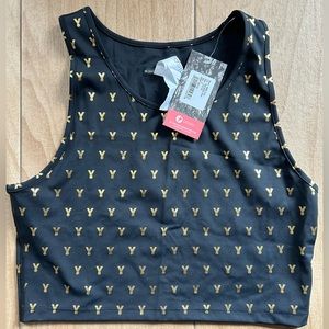 NWT Oiselle Mettle Crop Top
